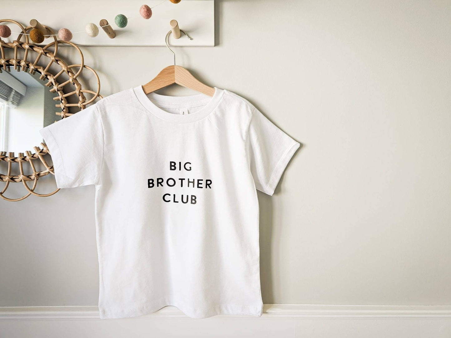 Big Sibling Club t-shirt