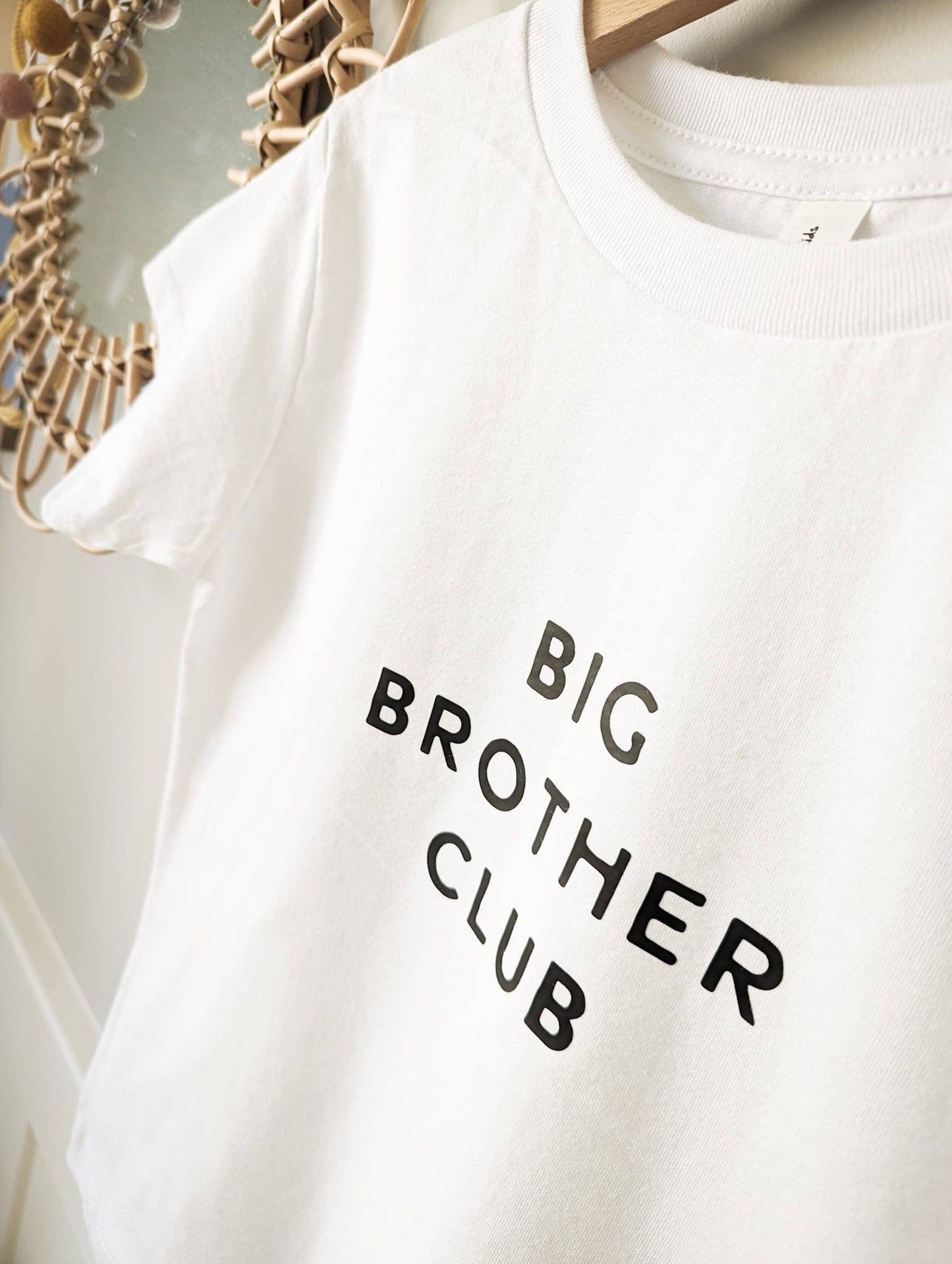 Big Sibling Club t-shirt