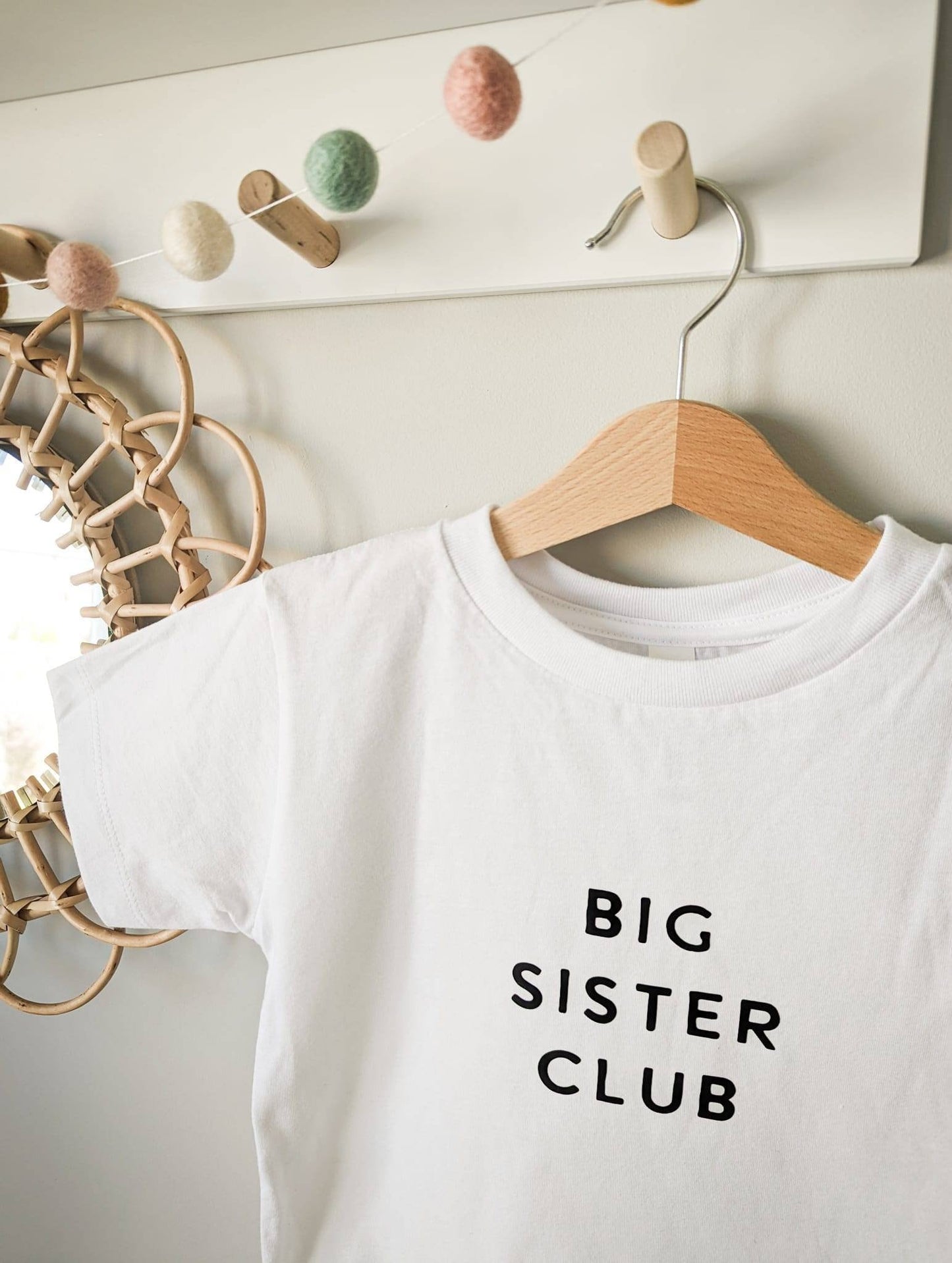 Big Sibling Club t-shirt