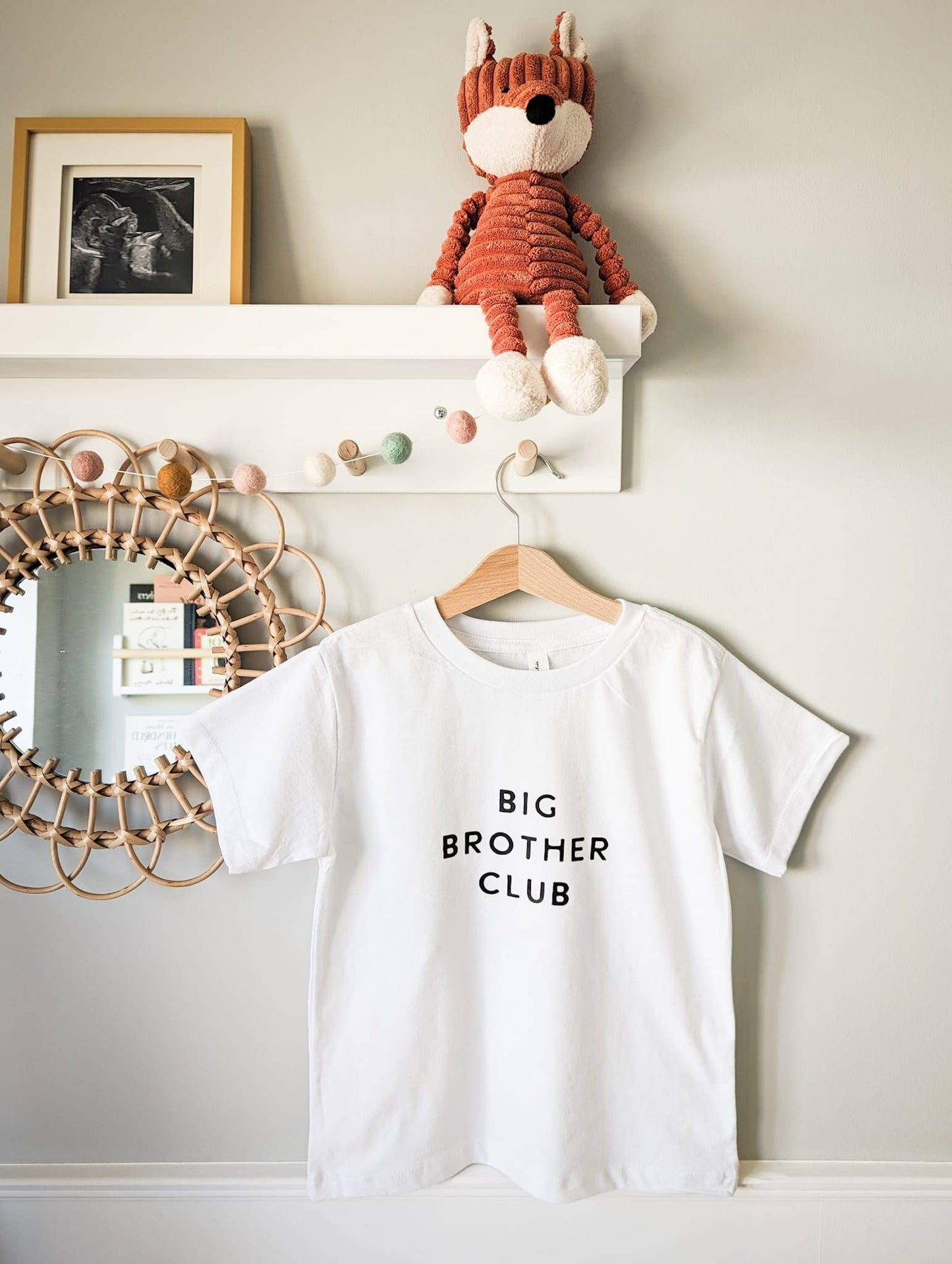 Big Sibling Club t-shirt