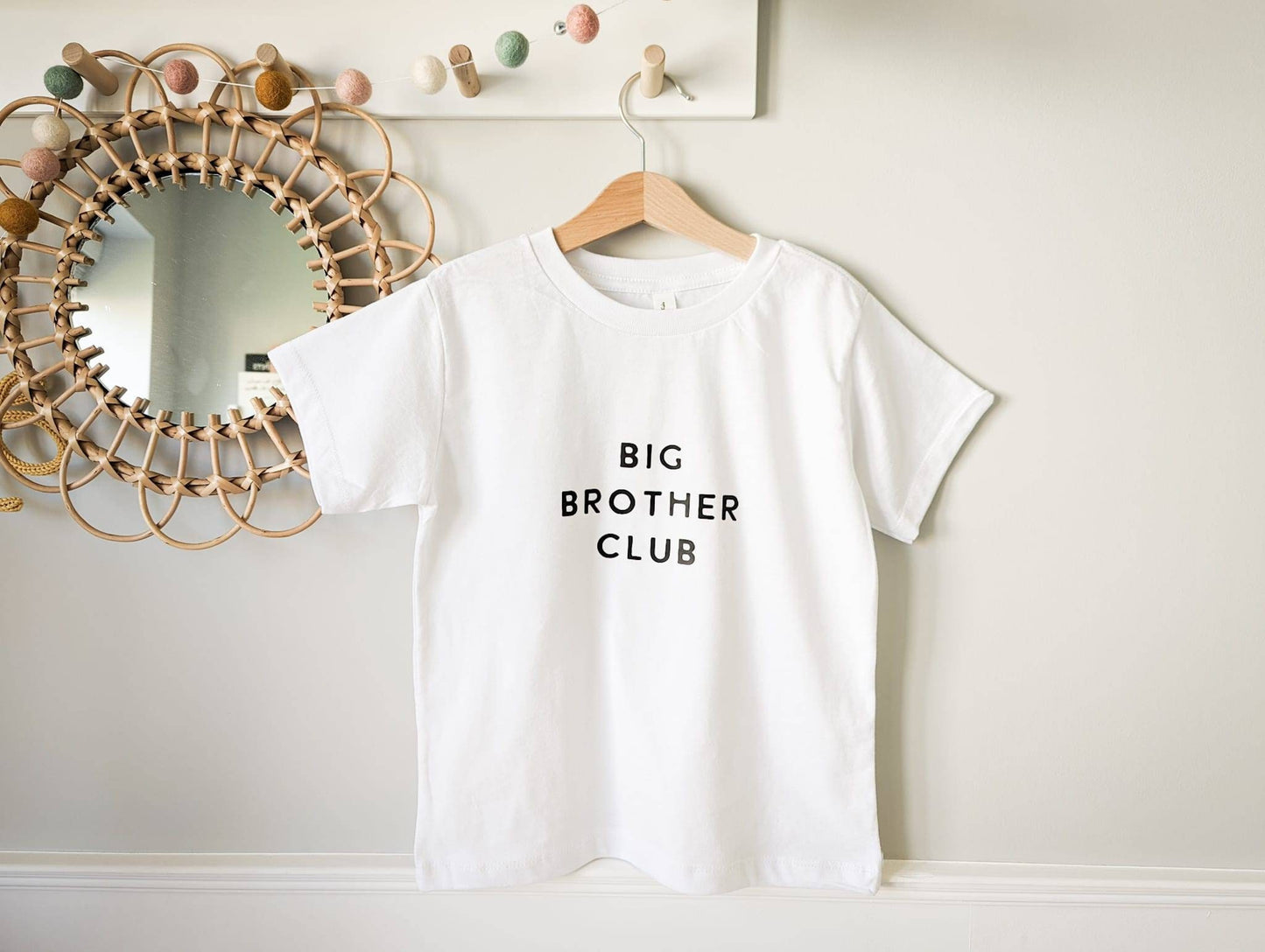 Big Sibling Club t-shirt