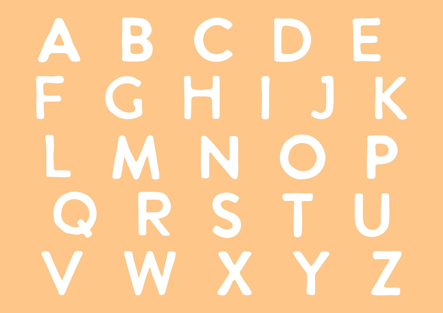 Personalised Spotty Initial Print