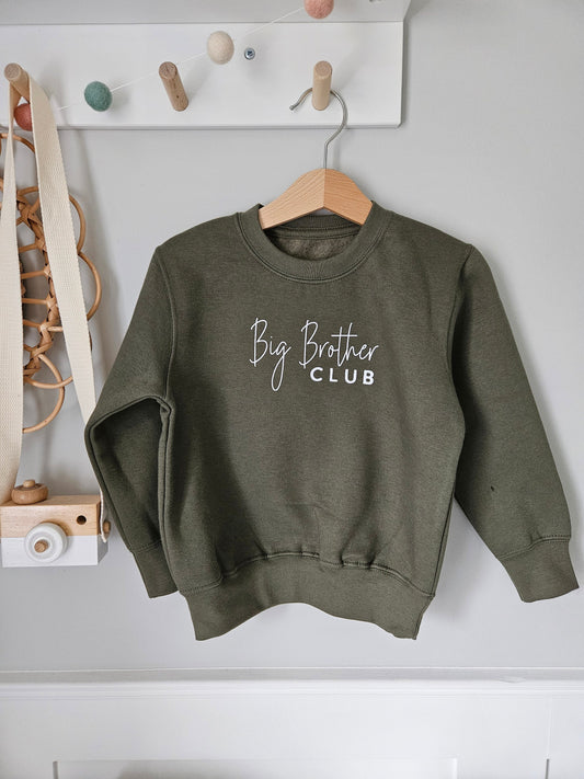 Big Brother Club sweatshirt