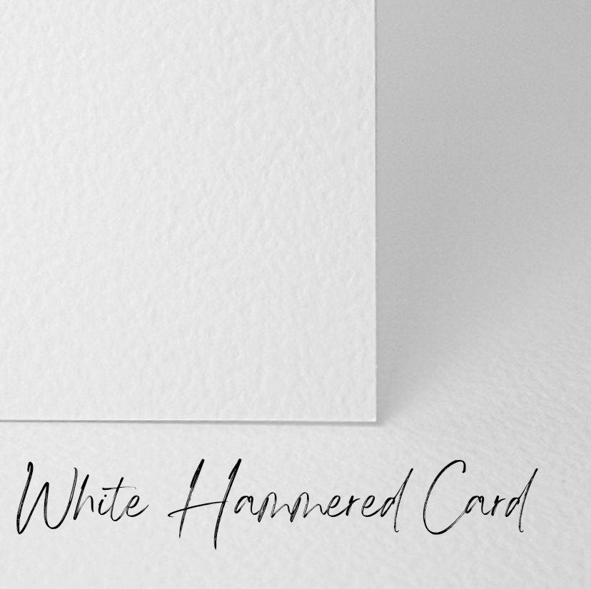 Wavy Let's Celebrate Wedding Table Place Names