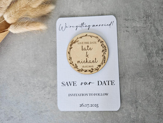 Save The Dates Magnets