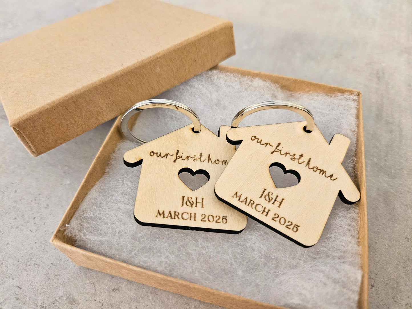 Our/ My First Home keyring