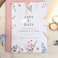 The Florence – Floral Save the Date Cards