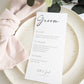Personalised Individual Wedding Menus
