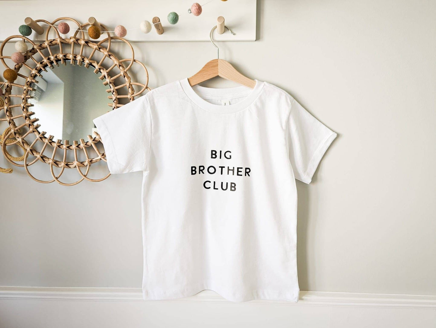 Big Sibling Club t-shirt