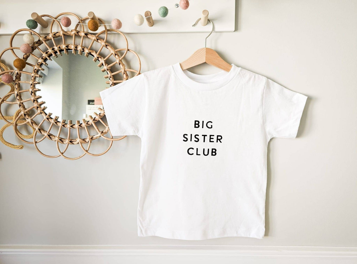 Big Sibling Club t-shirt