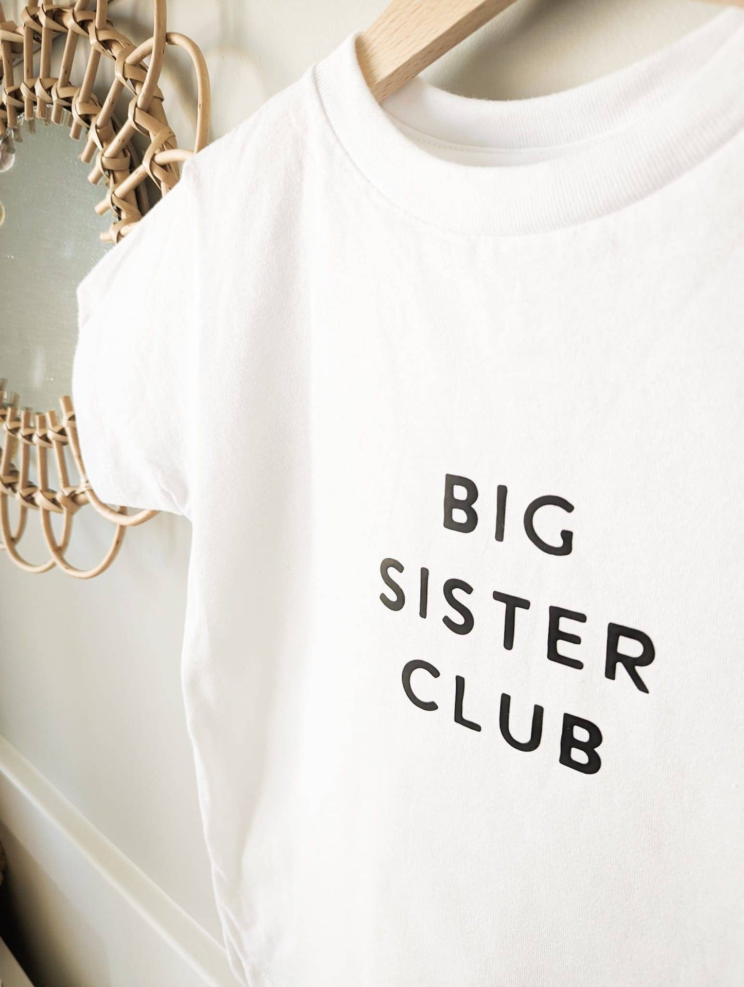 Big Sibling Club t-shirt