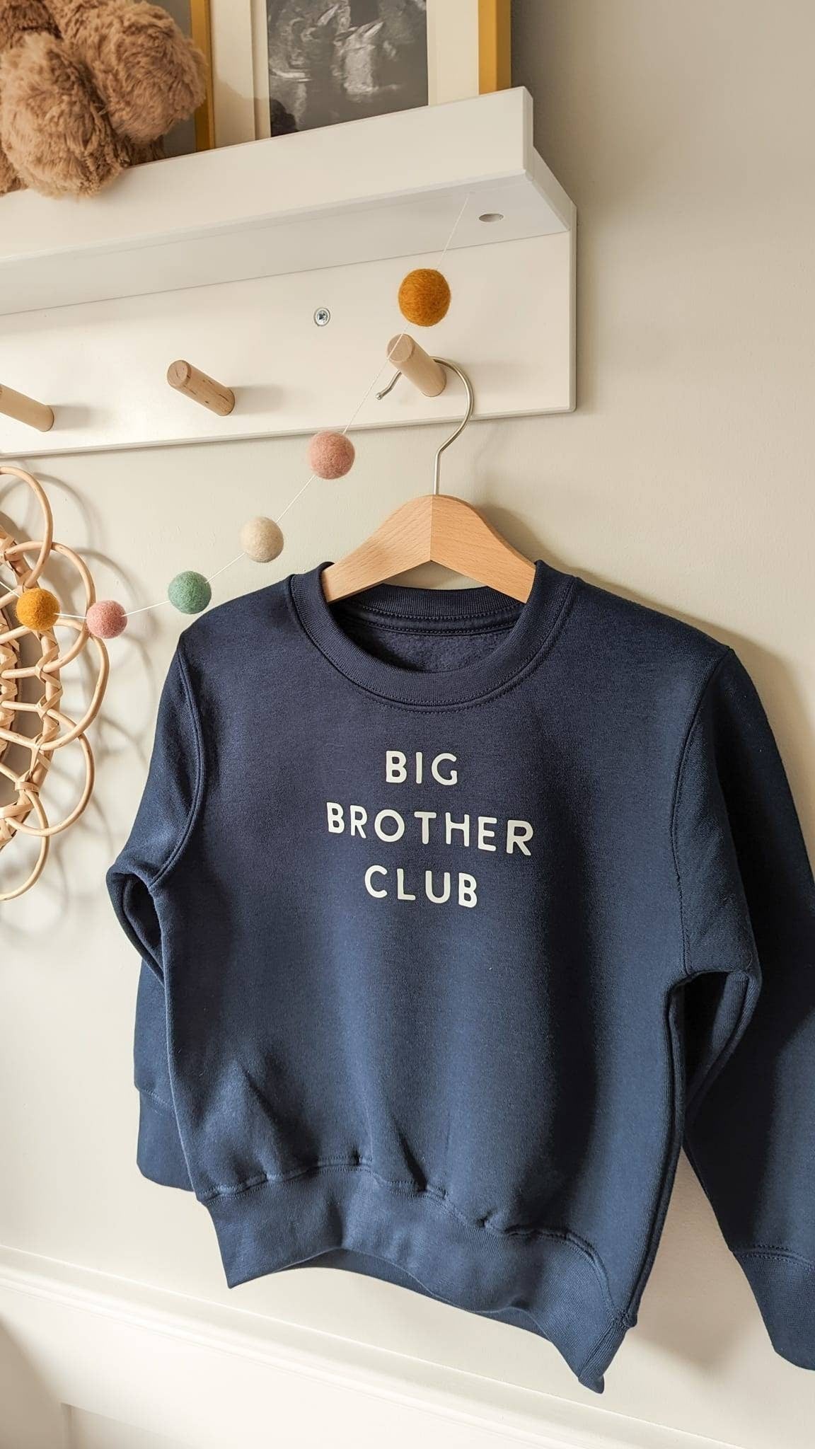 Big Brother Club Sweatshirt - Navy