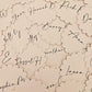 Circular Scalloped Card Name Cards
