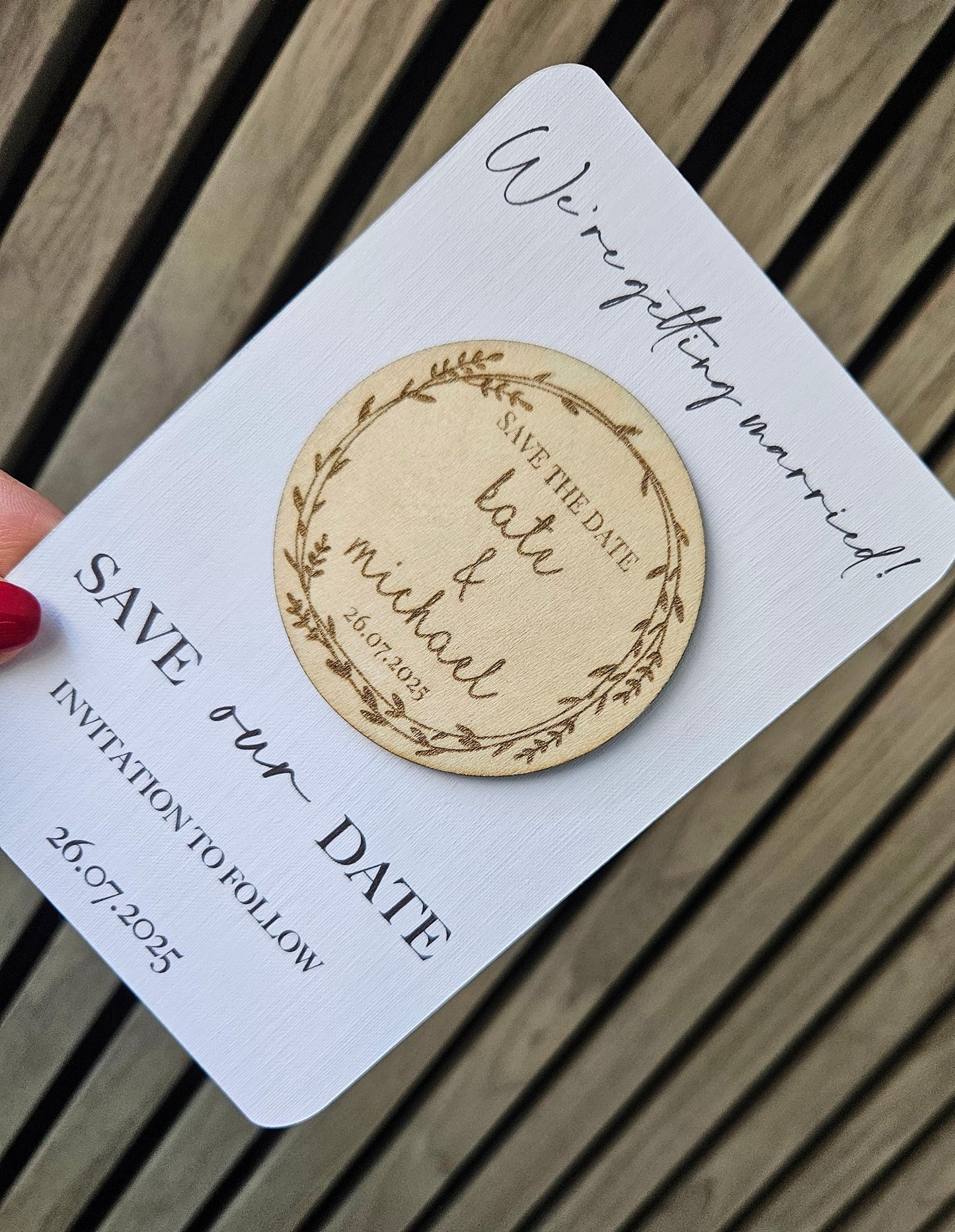 Save The Dates Magnets