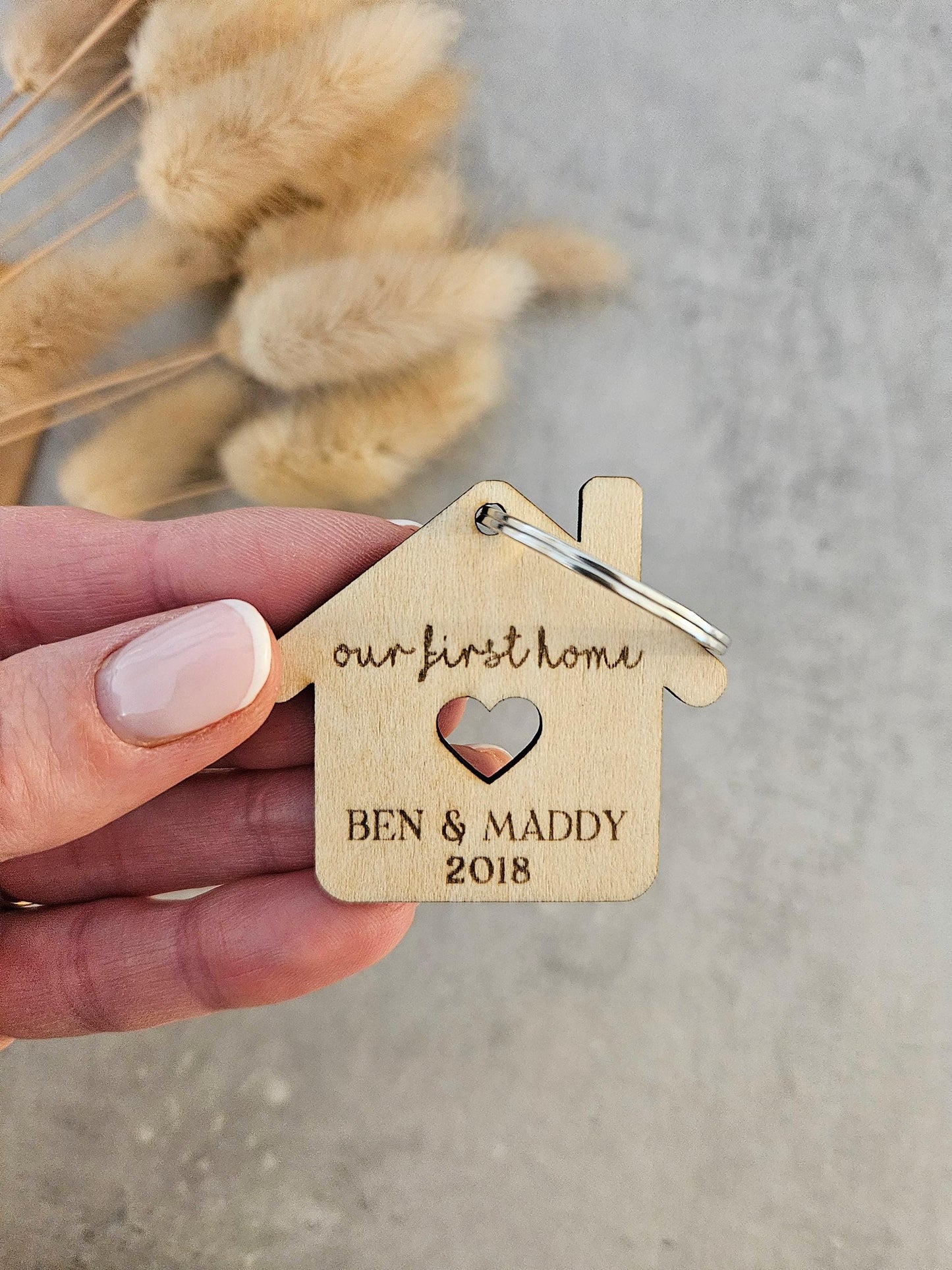 Our/ My First Home keyring