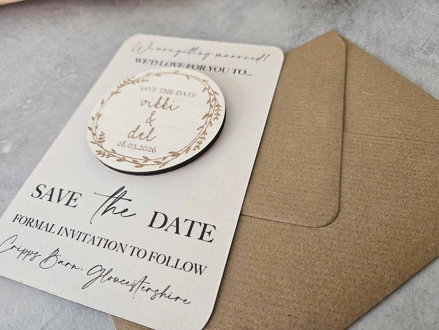 Save The Dates Magnets