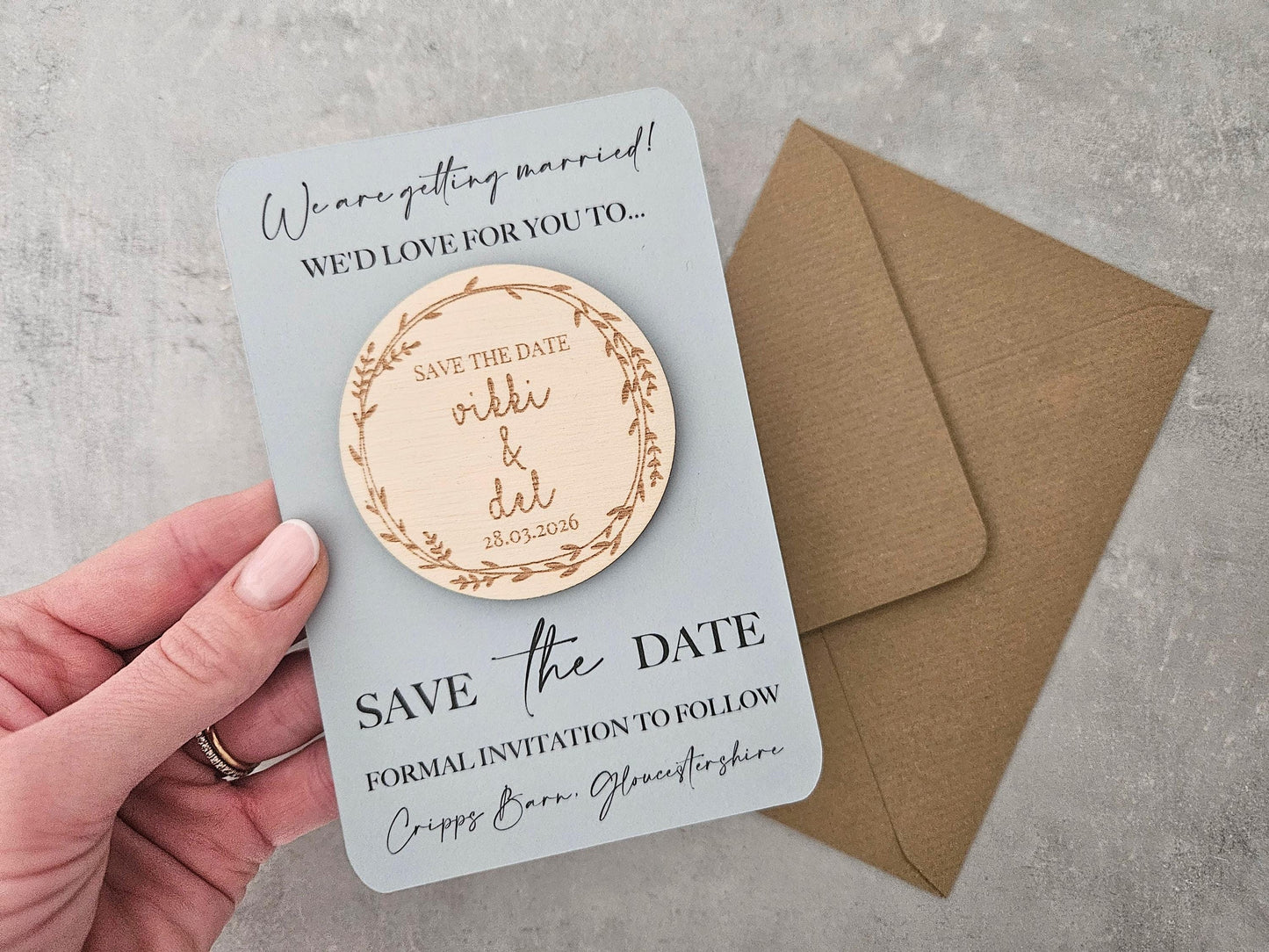 Save The Dates Magnets