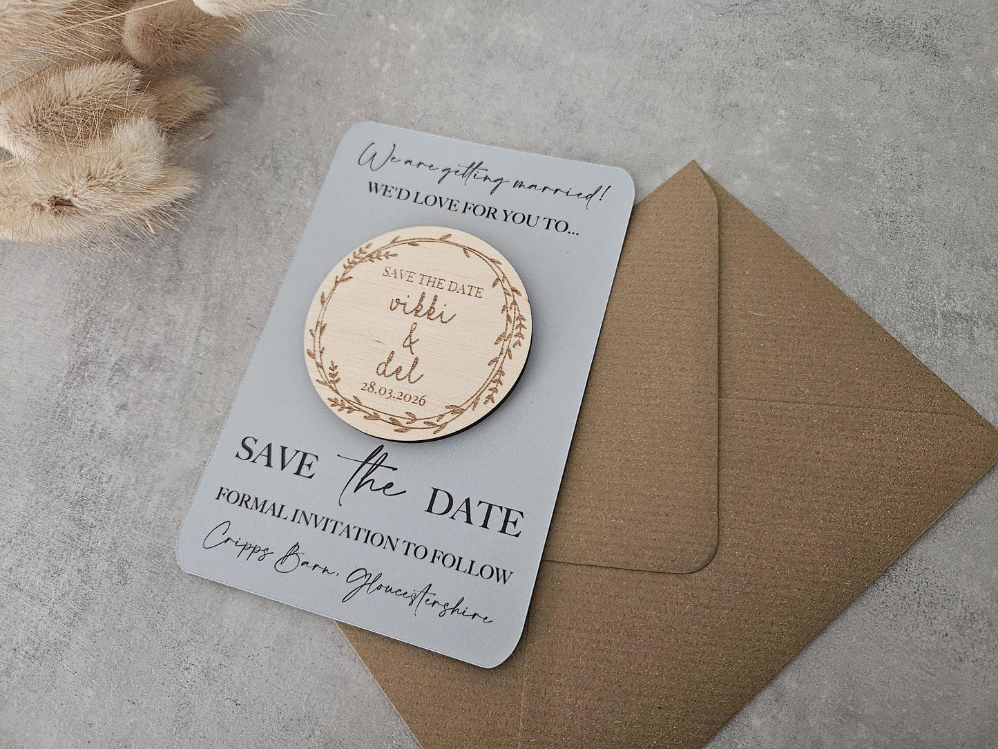 Save The Dates Magnets