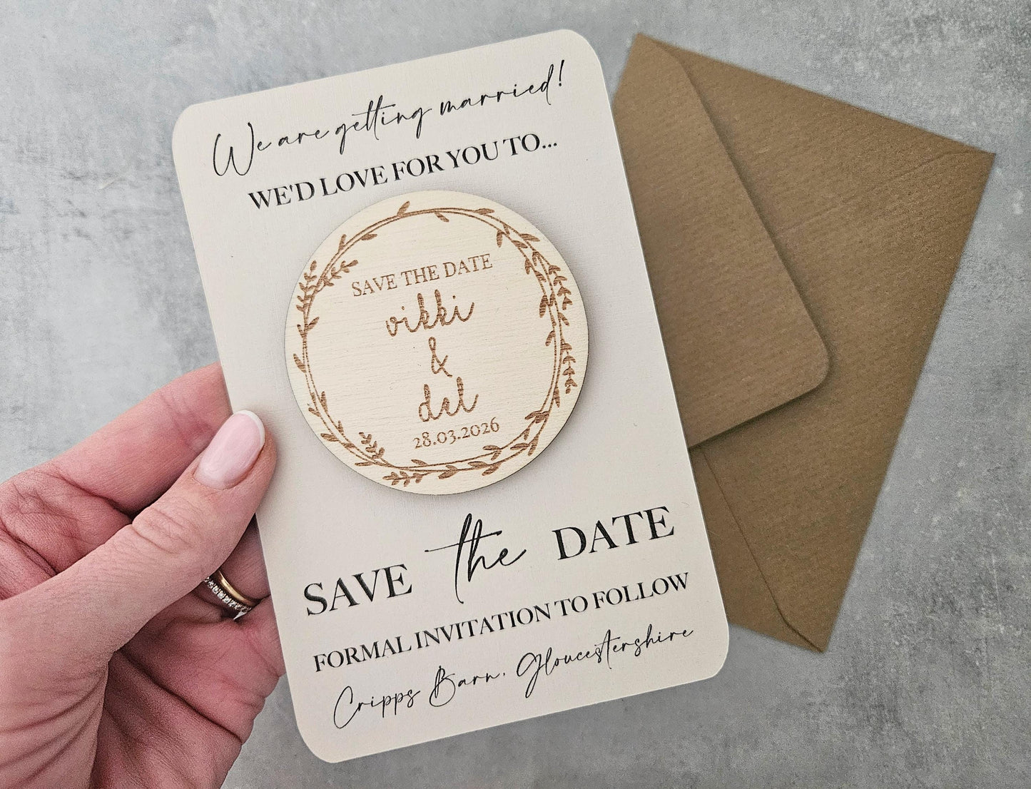 Save The Dates Magnets