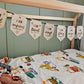 Positive Affirmations Penant Flag Bunting | Children's Positivity | Kids Self-esteem | Kids Bedroom Playroom Decor