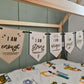 Positive Affirmations Penant Flag Bunting | Children's Positivity | Kids Self-esteem | Kids Bedroom Playroom Decor