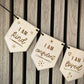 Positive Affirmations Penant Flag Bunting | Children's Positivity | Kids Self-esteem | Kids Bedroom Playroom Decor