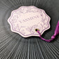 Floral Wedding Place Cards with Tassel | Blush & Plum