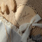 Personalised Lace Baby Name Disc | Wooden Birth Announcement Sign