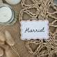 Wavy place cards
